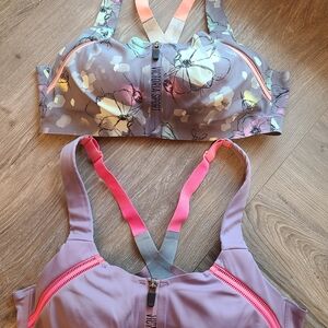 Bundle of 2 Victoria's Secret Incredible Knockout Ultra Max Sport Bras 36C